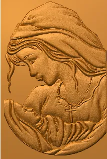 3D Mother marry CNC Design 168