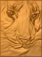 3D Tiger CNC Design 170